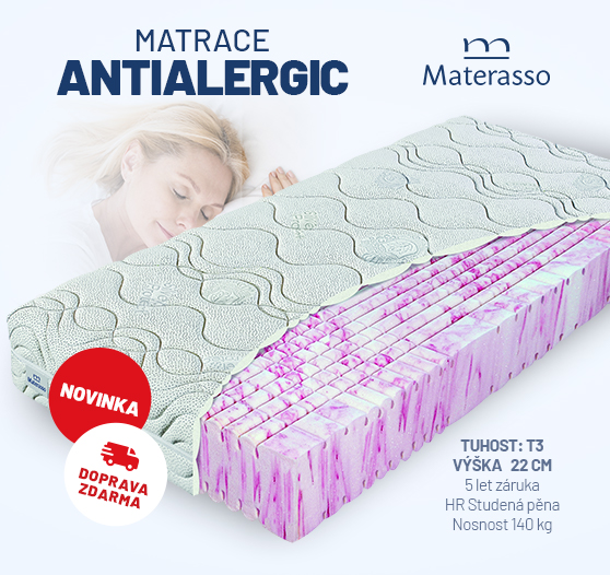 Matrace ANTIALERGIC care Silver
