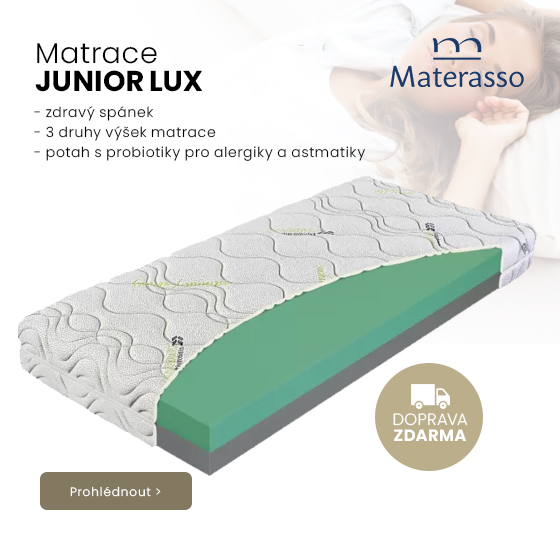 Materasso Matrace Junior Lux 24 cm Greentex 90 x 200 x 24