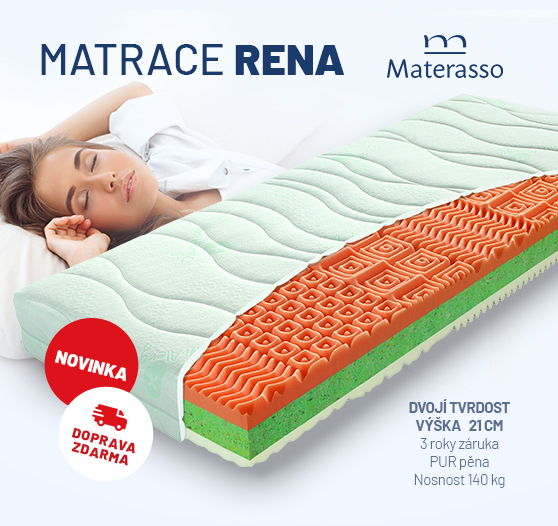 Materasso Matrace RENA Antialergic 180 x 200 x 21