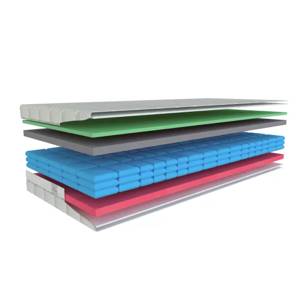 Materasso Matrace AIRSPRING Polargel 100x200x25 cm - VÝPRODEJ